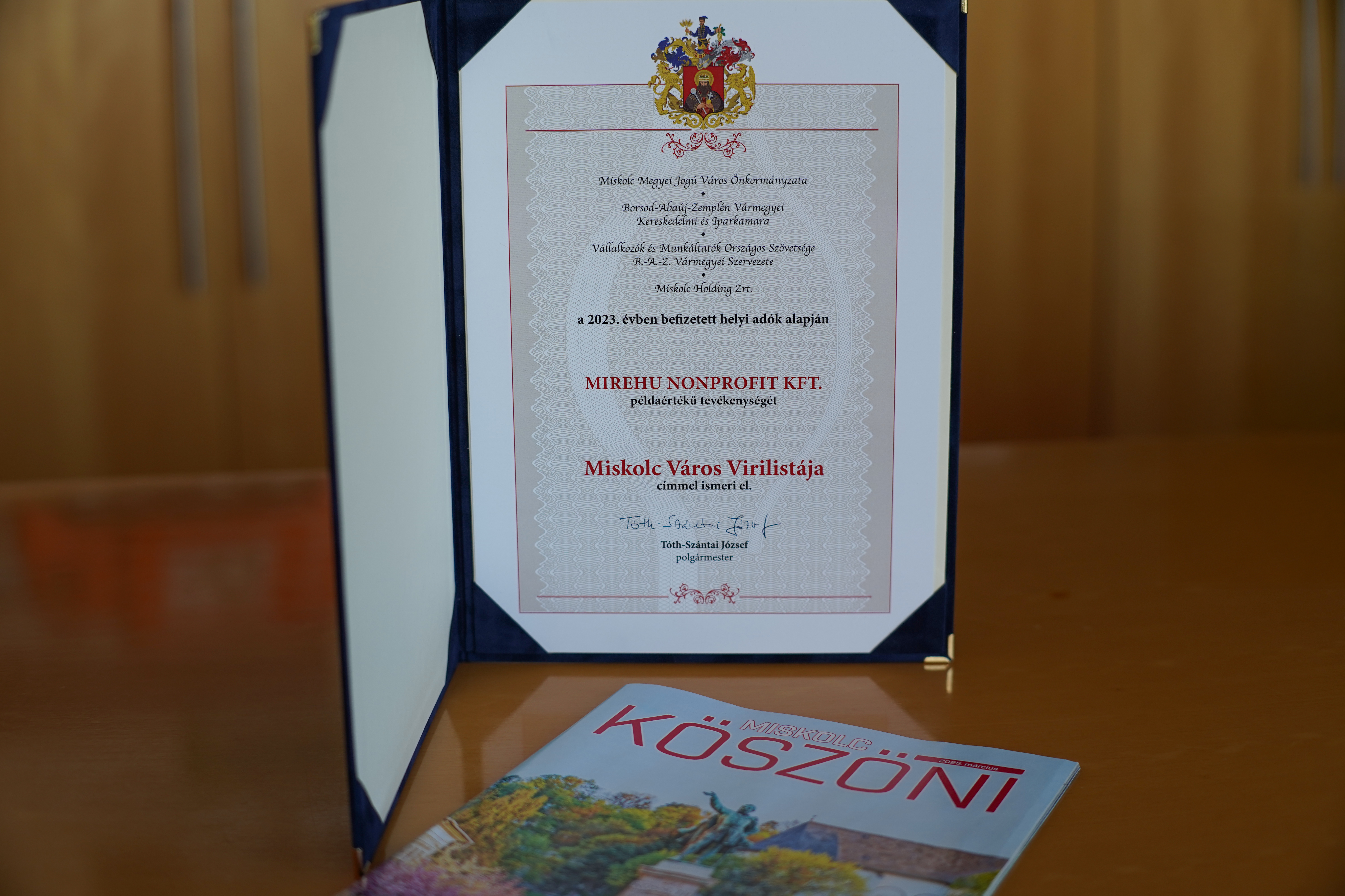 Miskolc köszöni