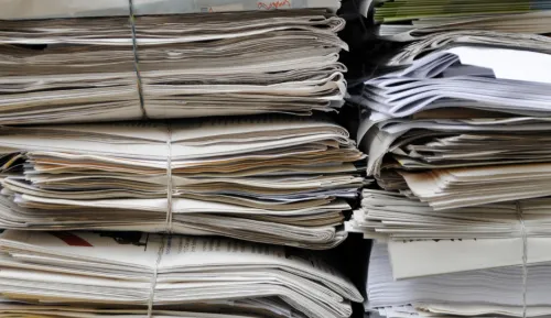 Iskolai papírgyűjtés