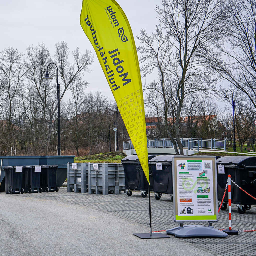 Mobil hulladékudvar